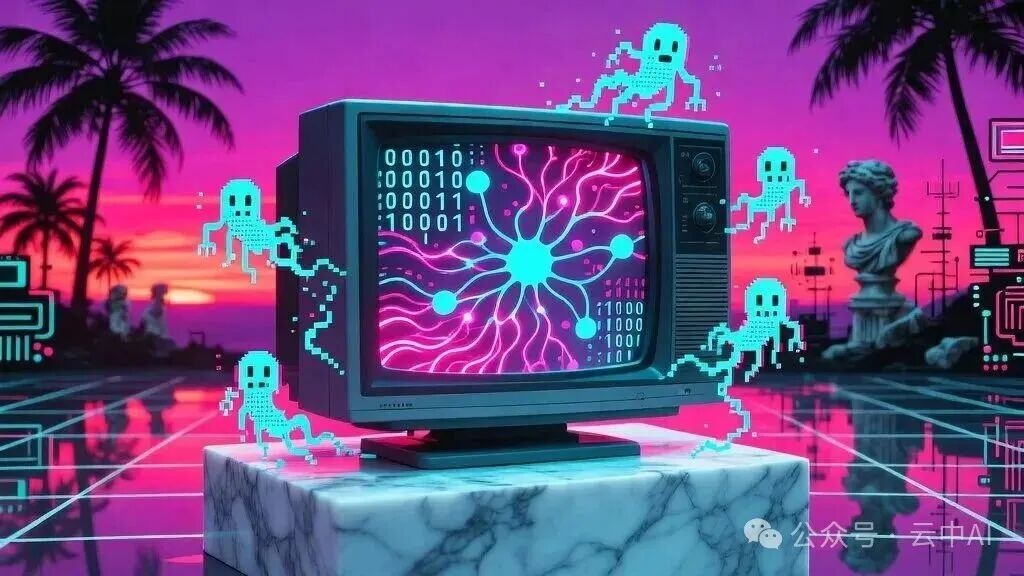 赛博朋克风格电视机：AI可解释性的复杂信号