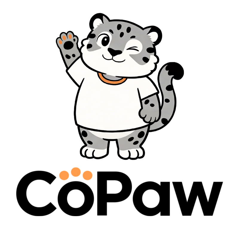 CoPaw 雪豹品牌形象