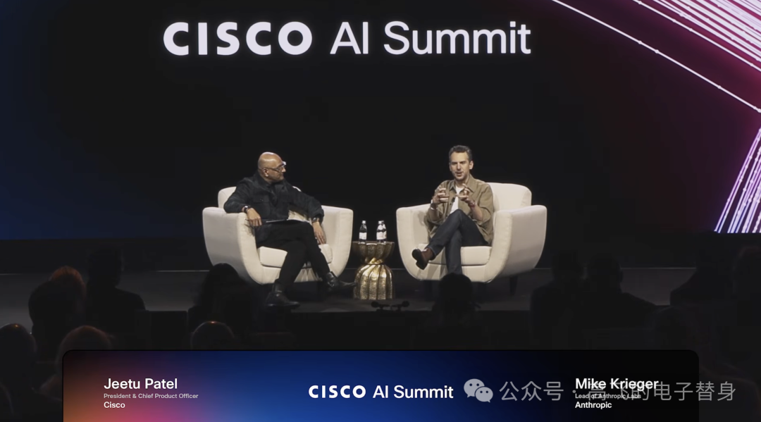 Cisco AI Summit 2026 现场对话：Anthropic CPO Mike Krieger 与 Cisco 总裁 Jeetu Patel