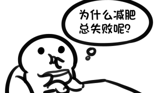 思考减肥为何失败的动图