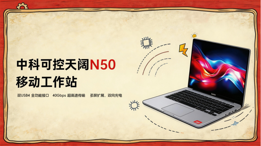 中科可控天阔N50移动工作站介绍图
