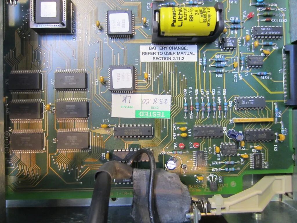Wavetek 395 SRAM 与锂电池