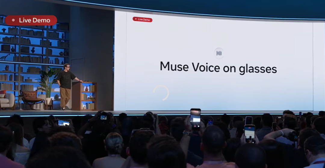 Muse Voice眼镜语音功能演示