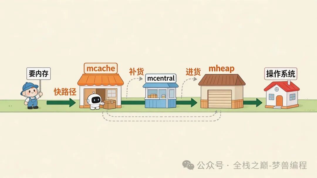 内存分配完整流程路径图