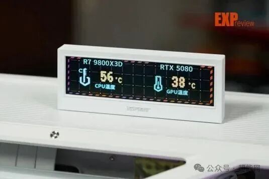 屏幕显示CPU与GPU温度信息