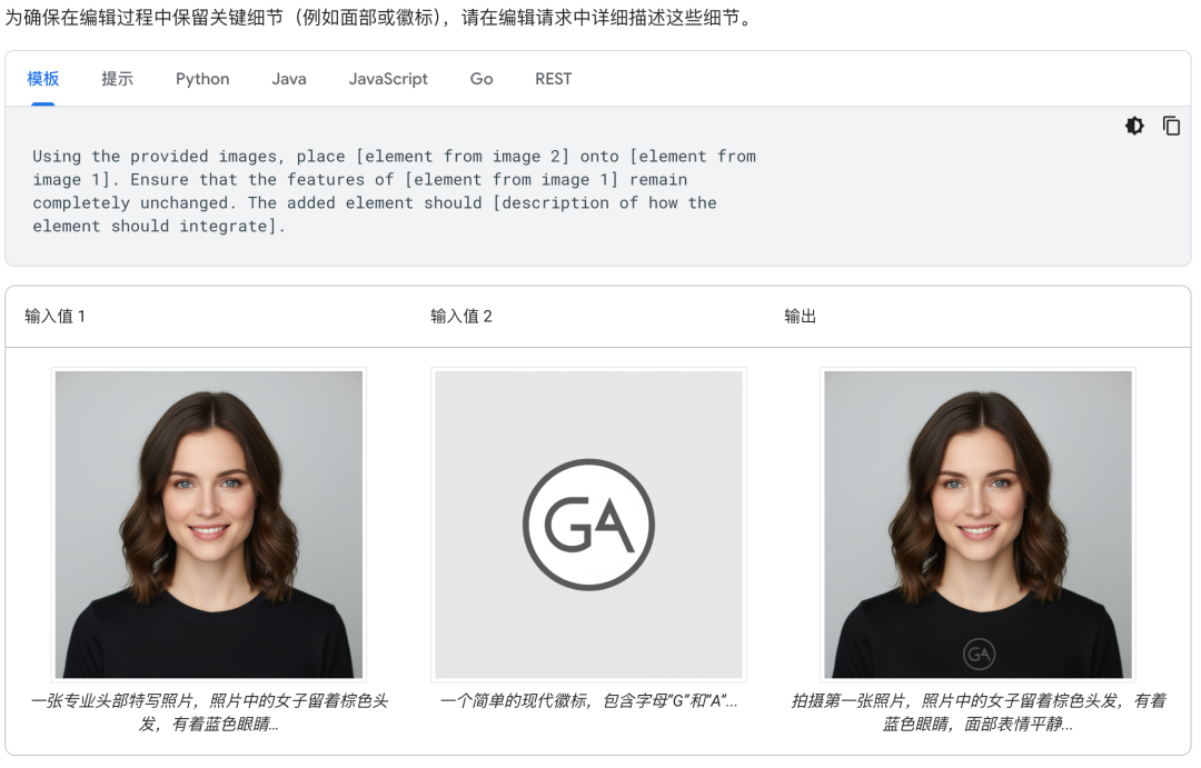 图像编辑示例:将Logo添加到人物T恤上