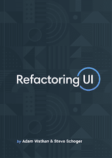 Refactoring UI 设计指南书籍封面 Adam Wathan Steve Schoger