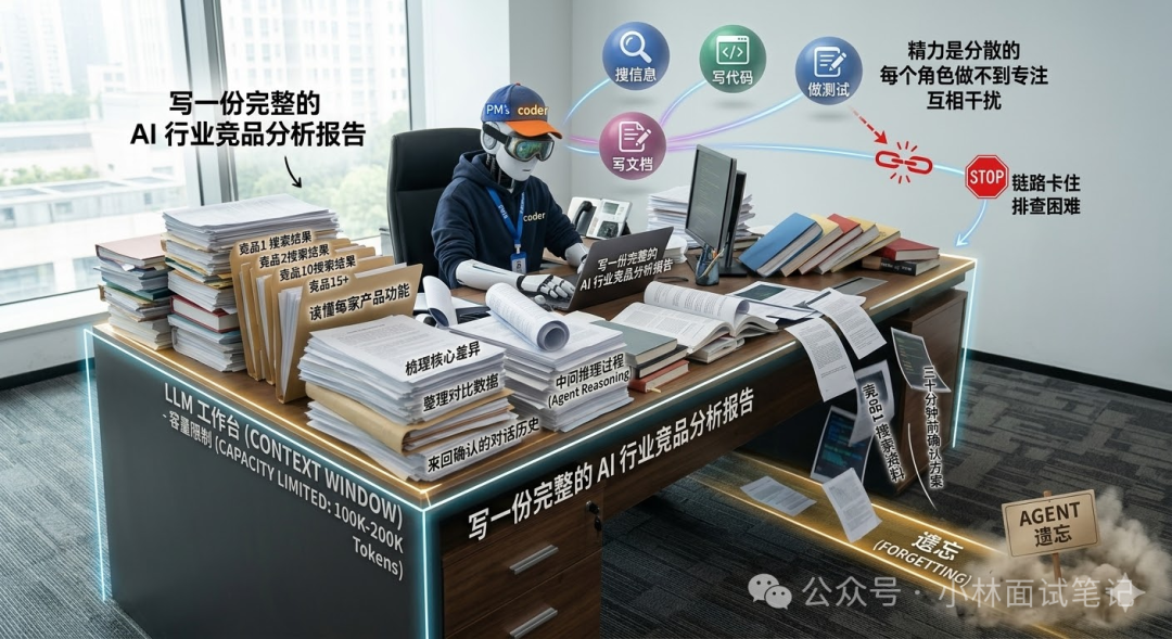 Multi-Agent工作台容量限制示意图