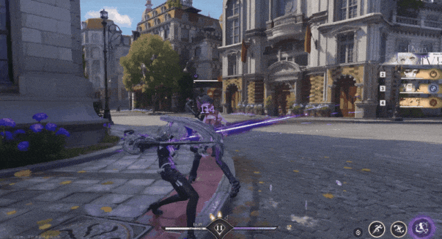 白银之城游戏战斗演示GIF