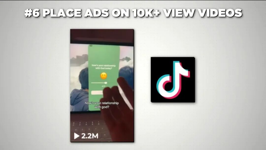 TikTok上播放量超高的广告视频截图