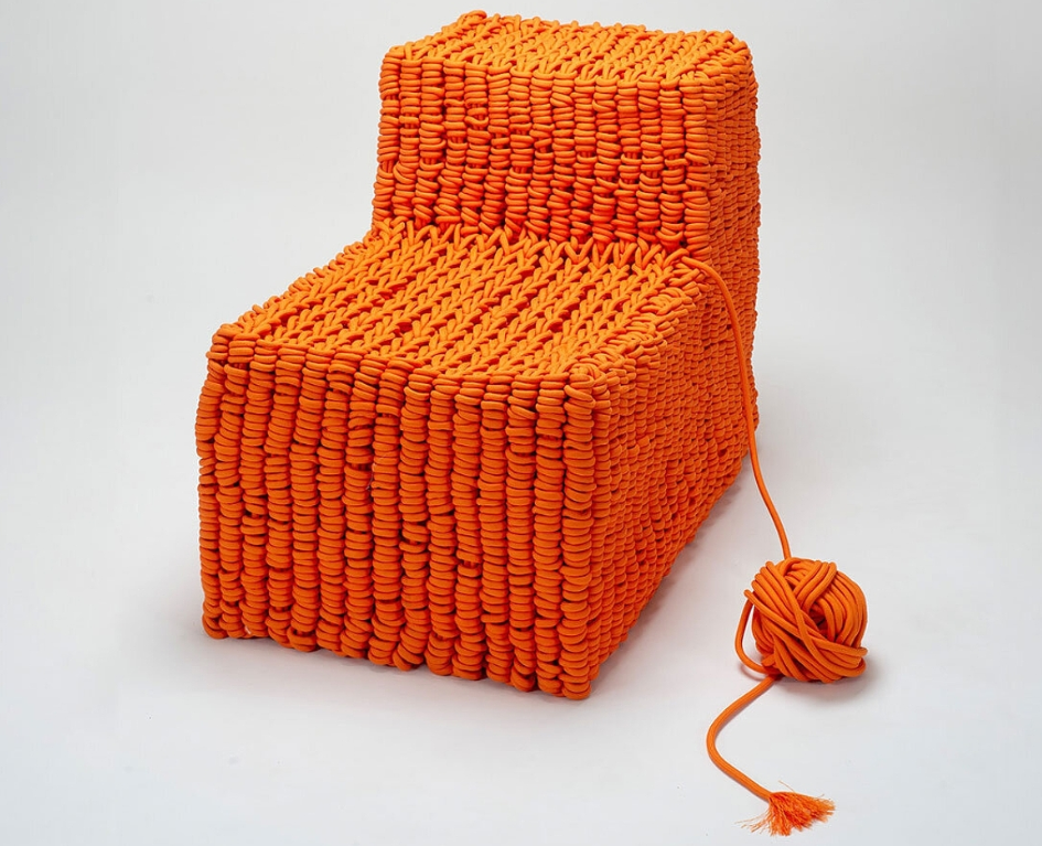 编织绳阶梯座椅