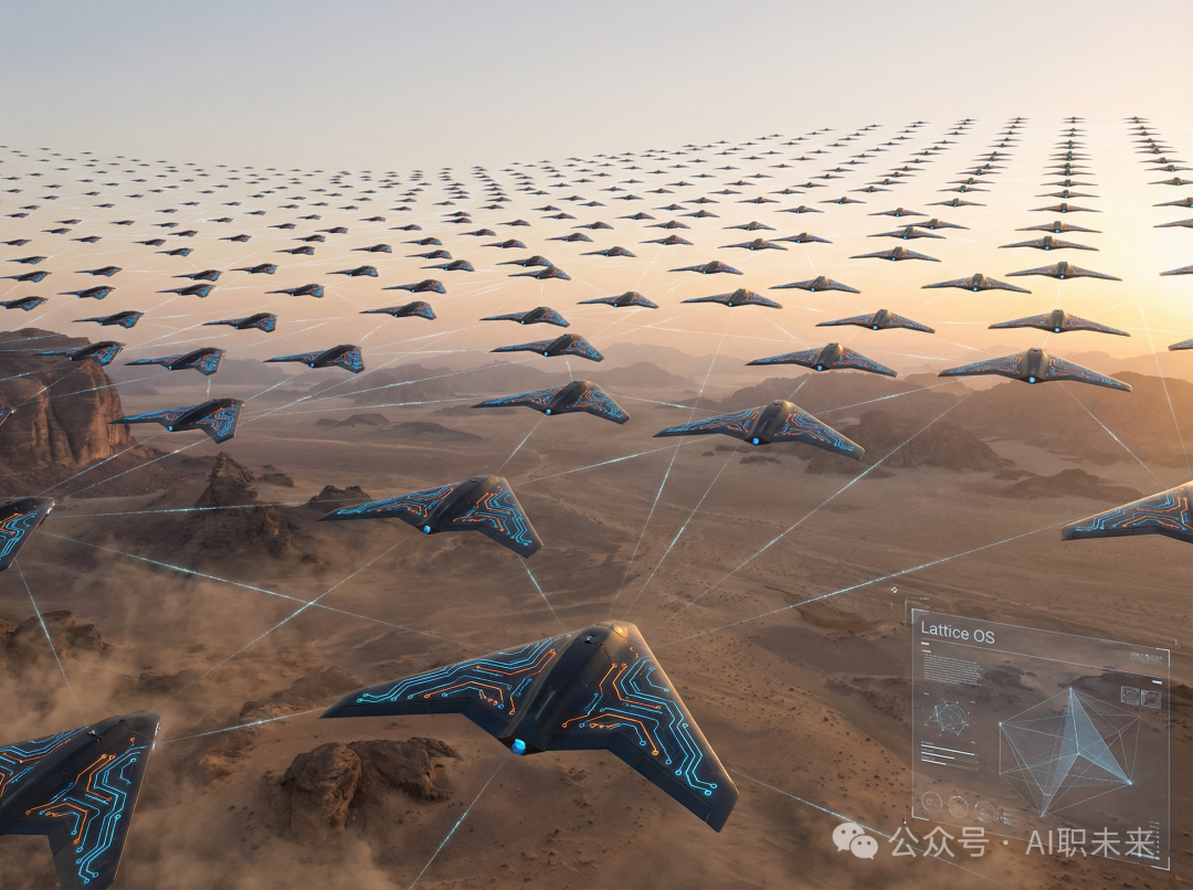 无人机蜂群与Lattice OS系统