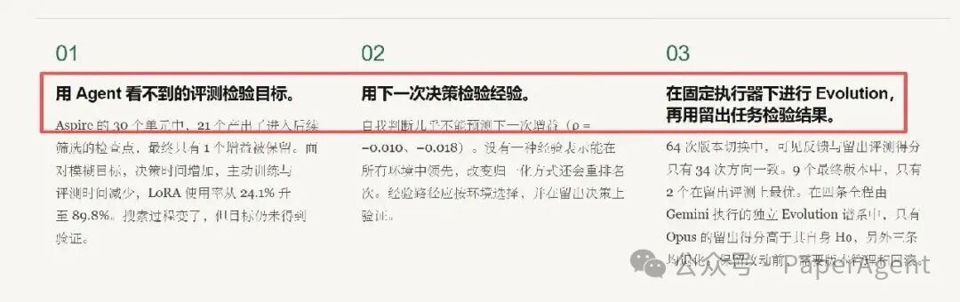 三篇论文核心结论总结:目标、经验、系统三个维度的验证方法