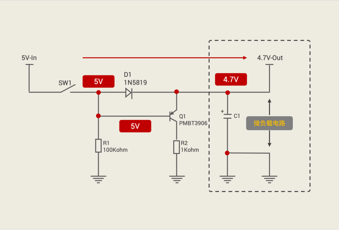余电快速放电电路二