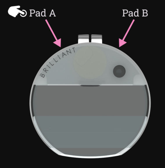 Monocle触摸按钮Pad A和Pad B