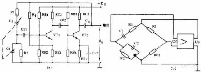 RC桥式振荡电路图