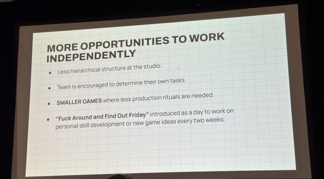 “更多独立工作的机会”改革措施