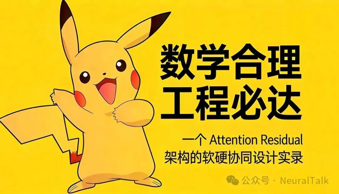 Attention Residual架构软硬协同设计示意图