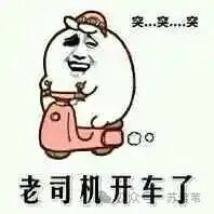 搞笑表情包：老司机开车了