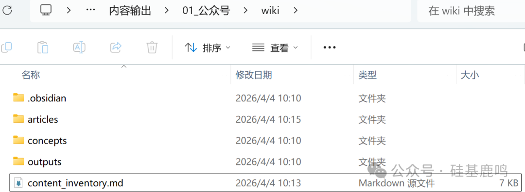 wiki文件夹目录结构