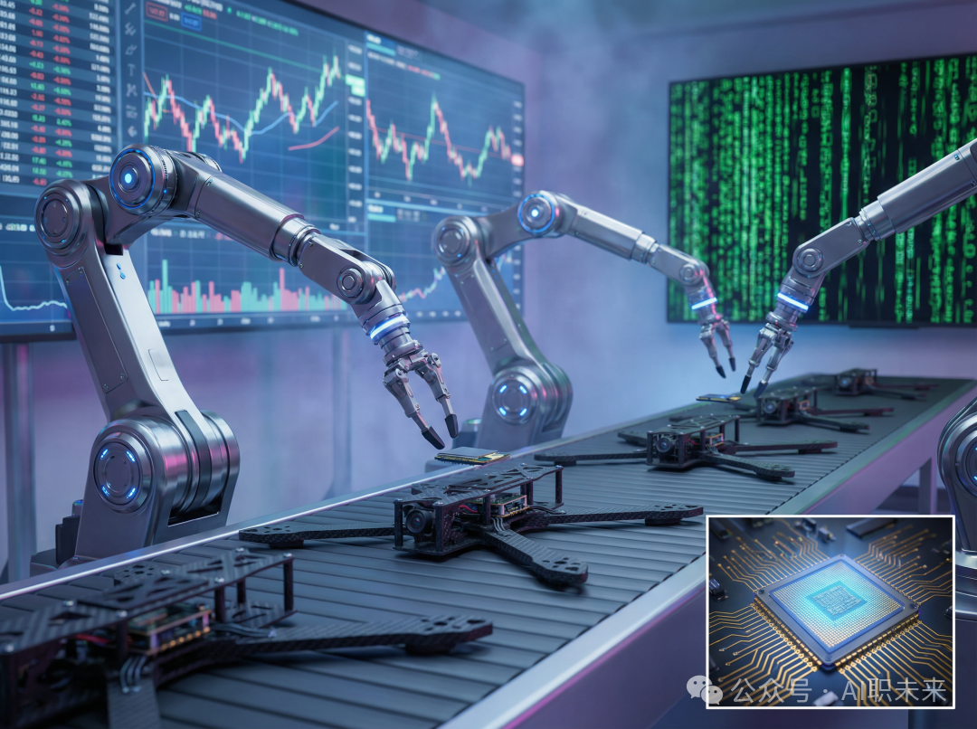 自动化无人机生产线与数据流