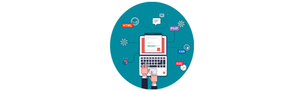 编程技术主题插画