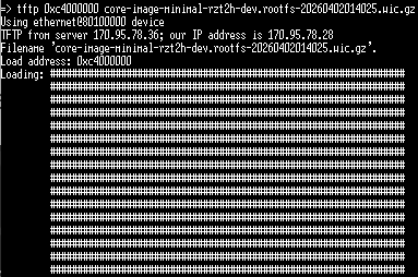 U-BOOT TFTP 传输 wic.gz 镜像文件