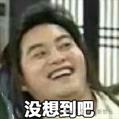 没想到吧表情包