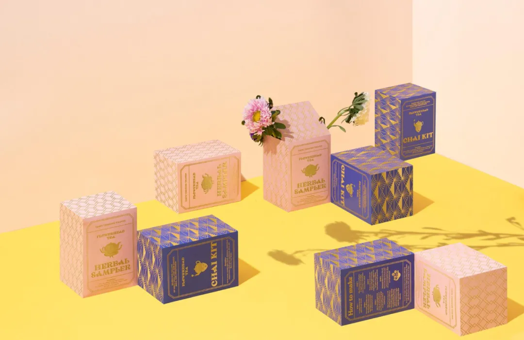 FLOWERHEAD TEA茶包礼盒展示