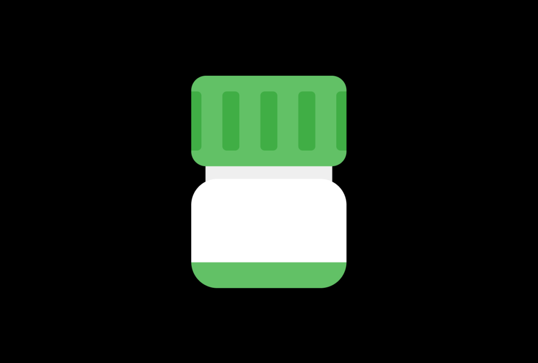 瓶盖比例加大的药瓶设计