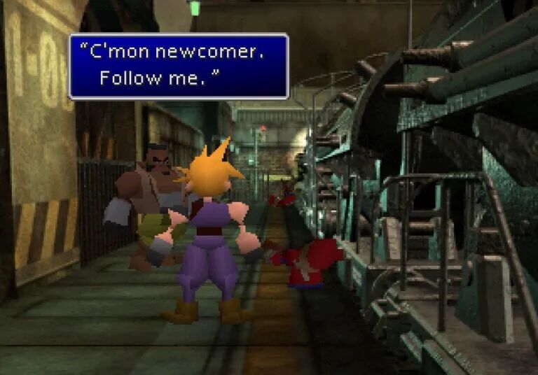 最终幻想7游戏增强分辨率关闭效果