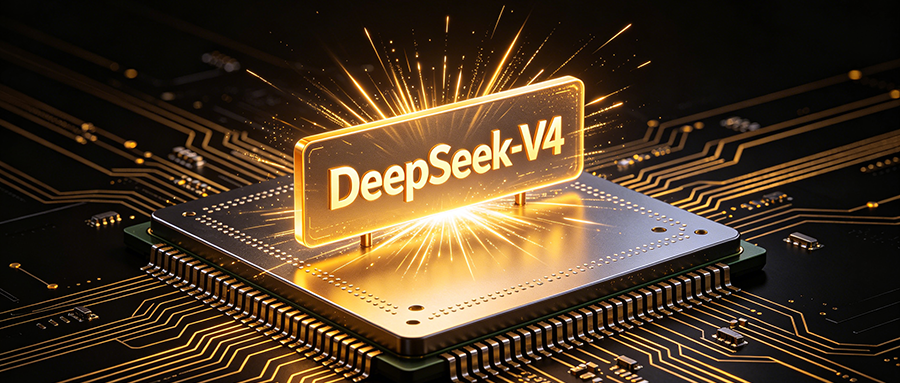 DeepSeek-V4芯片概念图