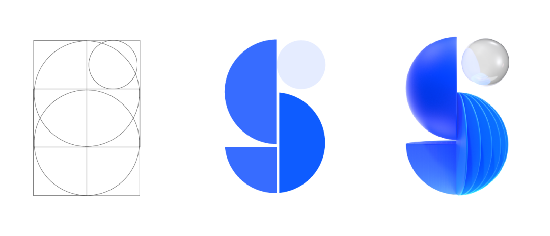 品牌标志从线稿到立体效果的三阶段演化