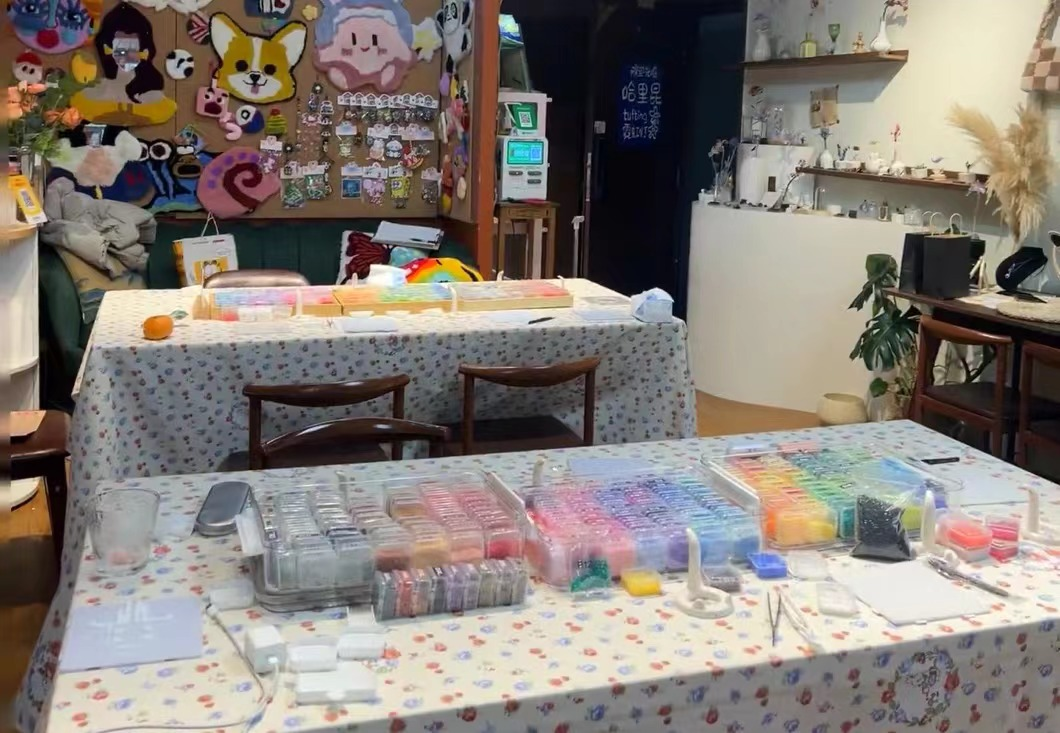 重庆拼豆店内景