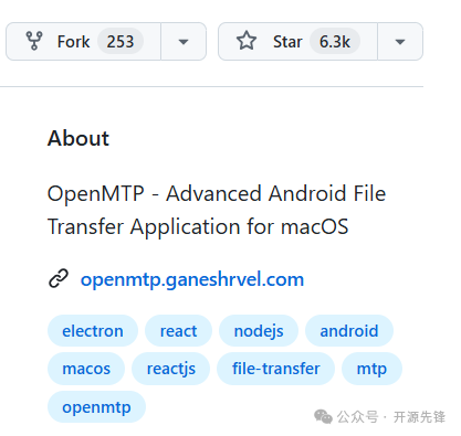 OpenMTP GitHub 项目主页