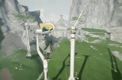 终末地滑索穿越演示