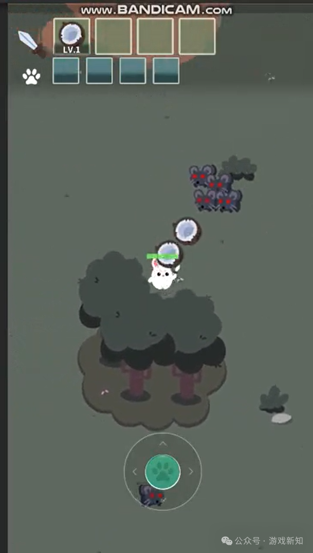 一款未完成的小动物题材手游截图