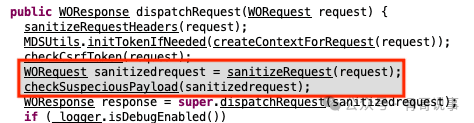 sanitizeRequestJson 函数代码