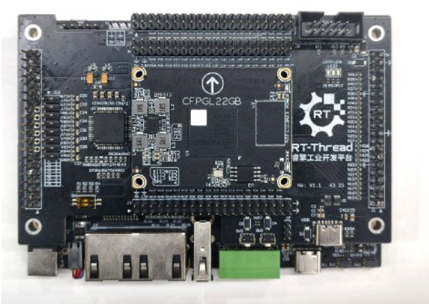 睿擎派 RC3506 与 PGL22GB FPGA 扩展板连接示意