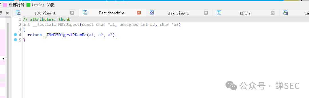 MD5Digest函数的具体实现伪代码