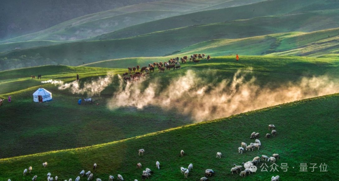 乌兰察布广阔的草原风光