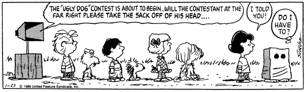 丑狗比赛即将开始的漫画