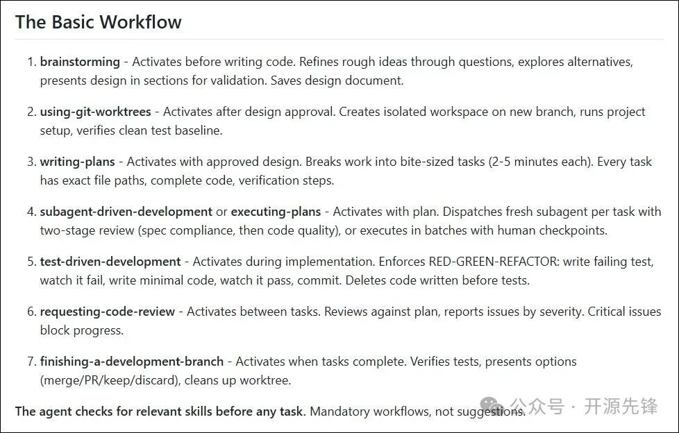 Superpowers 基本工作流程的七个步骤详解