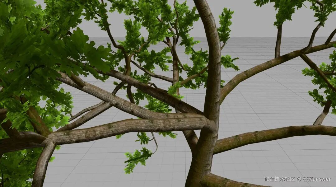 树木渲染细节