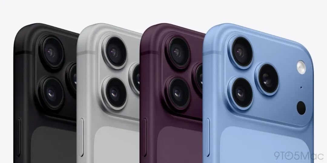 iPhone 18 Pro 多色后盖渲染图