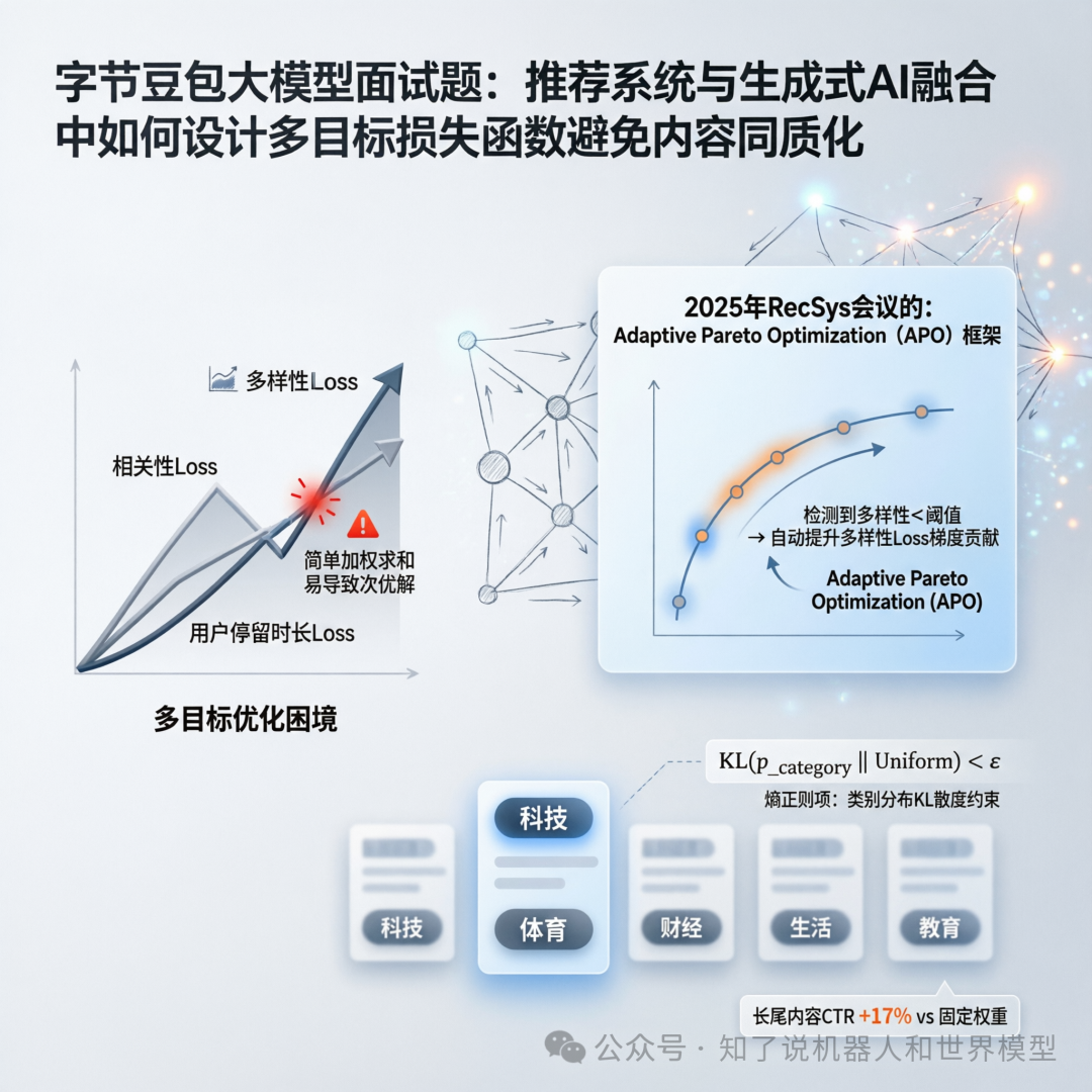 Adaptive Pareto Optimization (APO) 框架示意图
