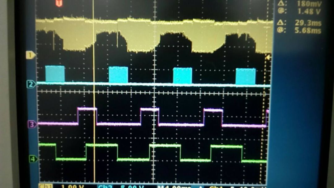 W相上下臂驱动与霍尔信号