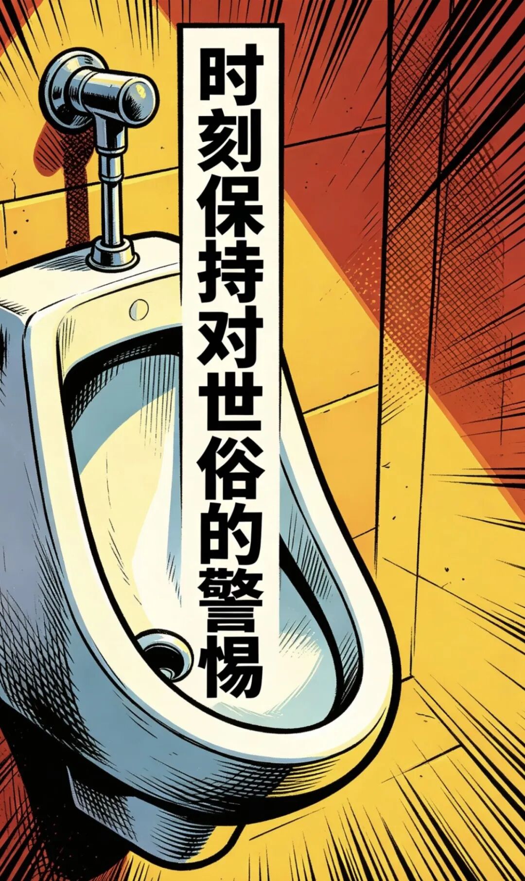 时刻保持对世俗的警惕