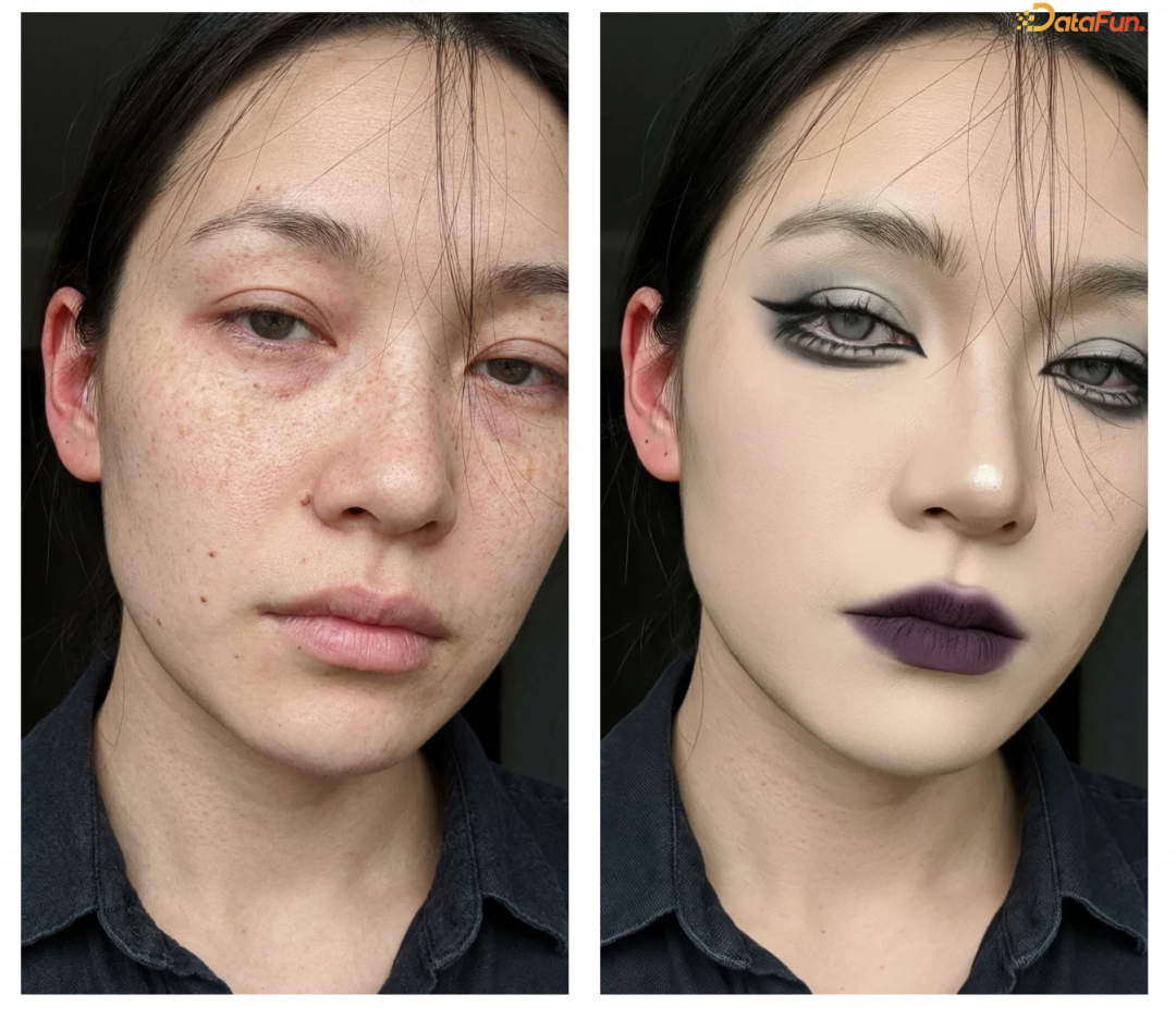 美妆Lora效果-个性妆容