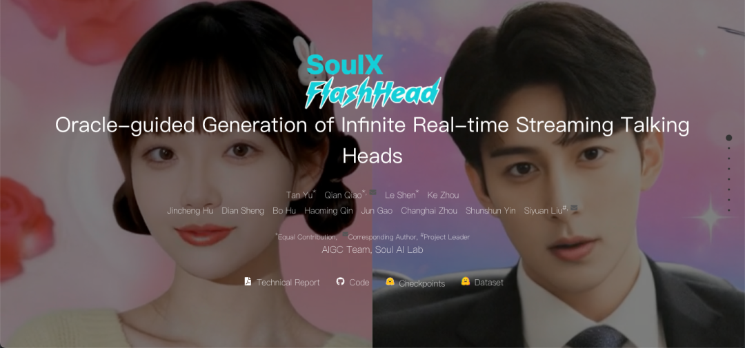 SoulX-FlashHead项目概述图